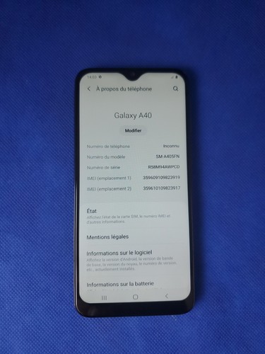 Samsung galaxy a40 64go - galaxy,