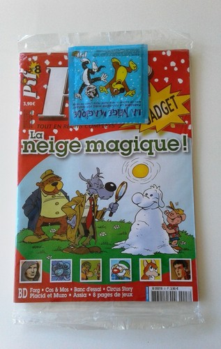 Pif gadget neige magique - pif, la