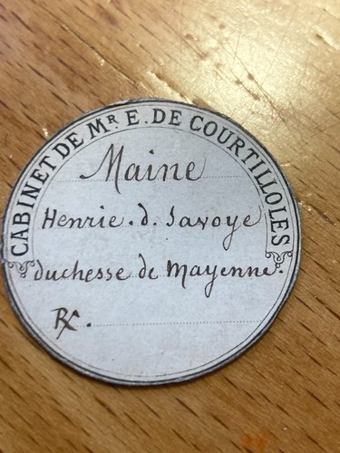 Jeton henriette - henriette, de