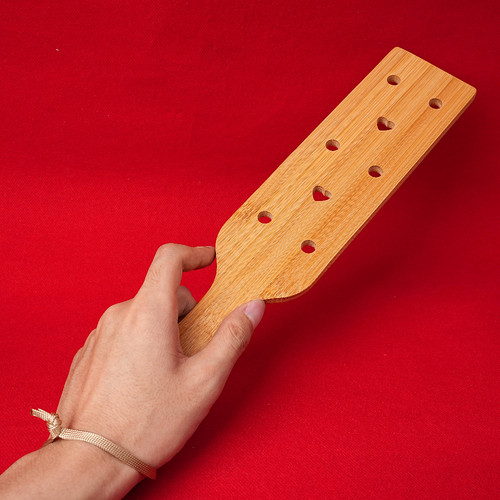 Spanking paddle clapet - spanking, bambou