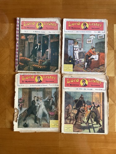 Lord lister livrets fascicules - lister-livrets,