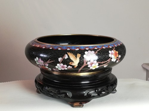 Coupe émail cloisonné - coupe, en