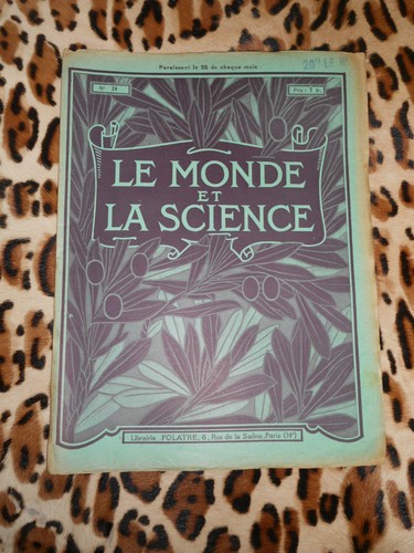 Revue monde et la - -,