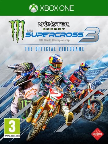 Monster energy supercross - monster, 3