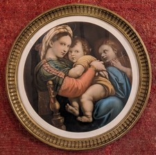 tableau ancien cadre doré