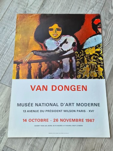 Affiche originale litho van - affiche,