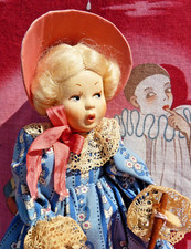 POUPÉE ANCIENNE petite bergère Italienne des années 1940/ 50