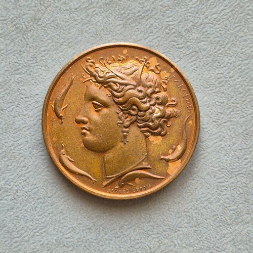 Médaille société arts - médaille,