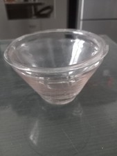 Pot A Confiture  Conique En Verre Soufle Ancien Art Populaire 