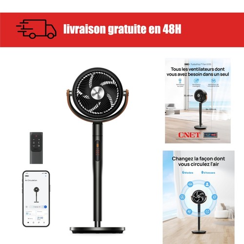 Dreo ventilateur sur - sur, pied