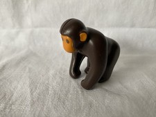 Playmobil 1.2.3 Singe Chimpanzé Zoo Cirque Animaux