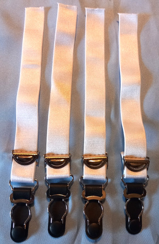Attaches remplacement blanc - 4,