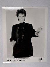 Kiki Dee Photo Original Noir et Blanc Press Promotion Environ 1987