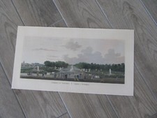 GRANDE GRAVURE ANCIENNE GARDEN