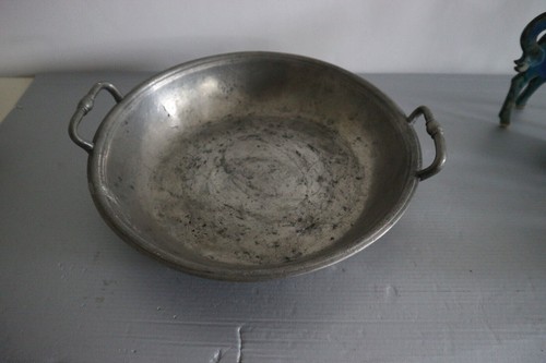 Ancien plat etain xviiie - en,