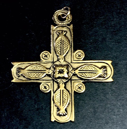 Grande croix pendentif agatha - grande,