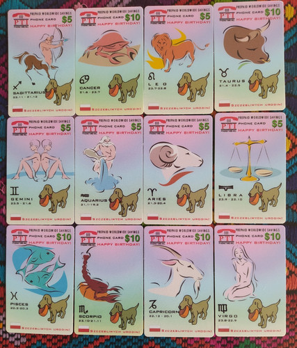 Lot telecartes signes - lot,