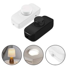 Interrupteur Variateur Rotatif 220V240V pour LED Halogène Incandescence Lumièr