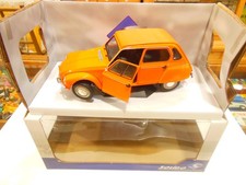 Modele reduit 1/18 : SOLIDO CITROEN DYANE 1974 ORANGE TENERE