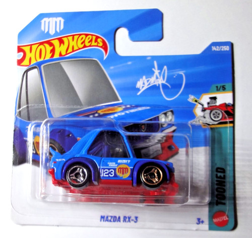 Hot wheels mazda mad mike - rx-3,
