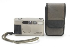 Appareil photo argentique 35 mm Contax T2 Titan Silver Point & Shoot Exc+5 du...
