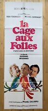 Affiche LA CAGE AUX FOLLES