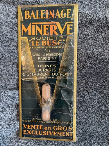 Pub ancienne sablier baleinage - ancienne,