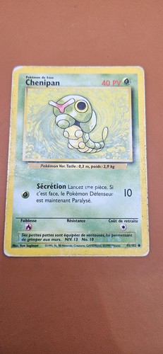 Carte pokémon chenipan 102 - chenipan, 45/102