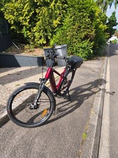 Vélo VAE Moustache XROAD 2 taille L couleur Grenat état proche du neuf