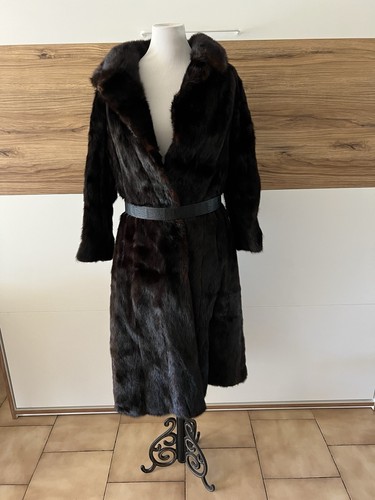 Manteau fourrure naturel - manteau, de