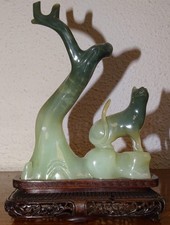 sculpture ancienne en jade