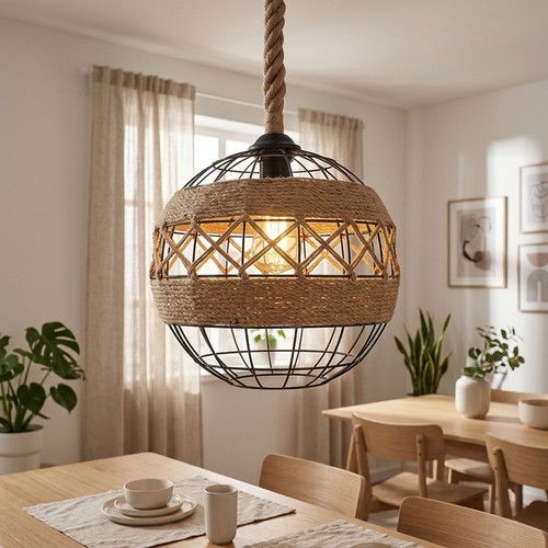 Globo lampe suspendue - lampe, en