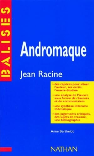 Andromaque racine résumé - racine:,