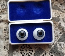 yeux en verre 22  mm pour reborn ou poupée