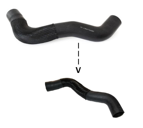 Durite turbo pipe - pipe, intercooler