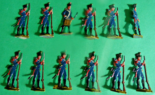 Plats étain zinnfiguren - plats,