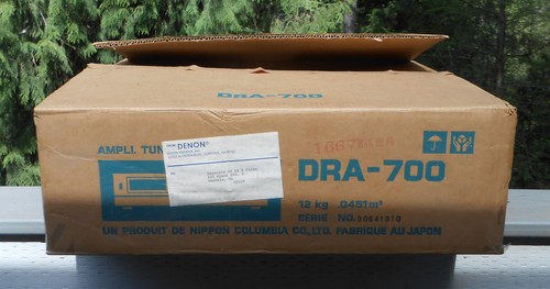 Denon dra 700 receiver - denon,