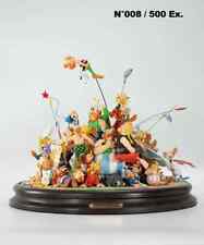 Statue Bagarre d' Astérix « 50 ans d’amitié » polychrome N° 008/500 ATTAKUS