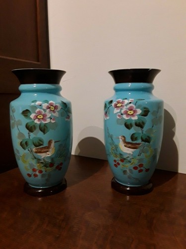 Vases anciens opaline - anciens, en