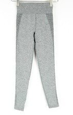Leggings De Sport Stretchy Femme GYMSHARK XS Gris Clair Mélangé