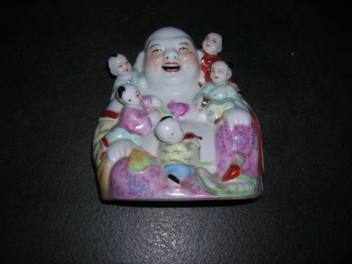 Bouddha rieur aux enfants - aux,