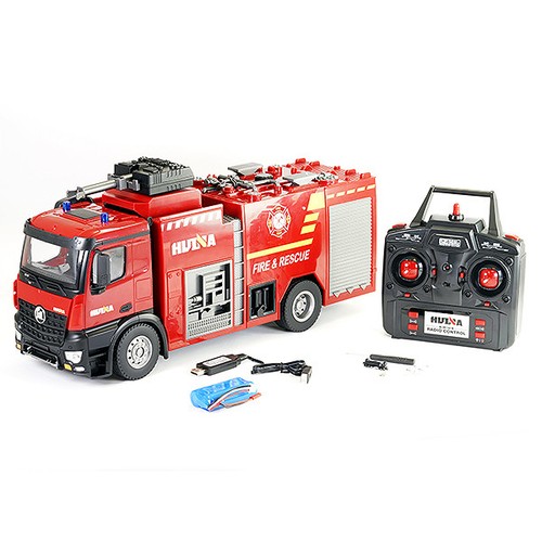 Camion pompier lance - camion,