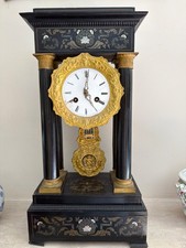 Pendule portique Napoléon III