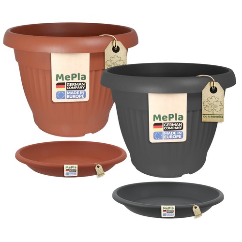 Seau pot fleurs - pot, de