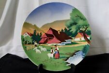 ASSIETTE DECORATIVE VILLEROY ET BOCH WALLERFANGEN 