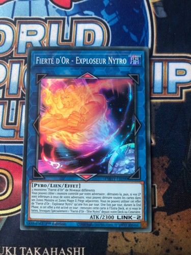 Fierte exploseur nytro - fierte, d'or-