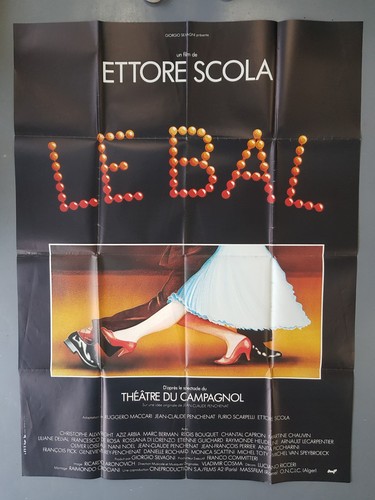 Affiche bal ettore scola - le,