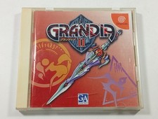 GRANDIA II SEGA DREAMCAST (DC) NTSC-JAPAN (COMPLETE WITH SPIN/REG CARD - GOOD CO