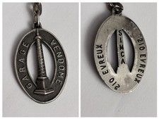 Porte Clé Metal garage