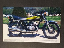 KAWASAKI 500 H1 MACH III  Moto photo document cutout 